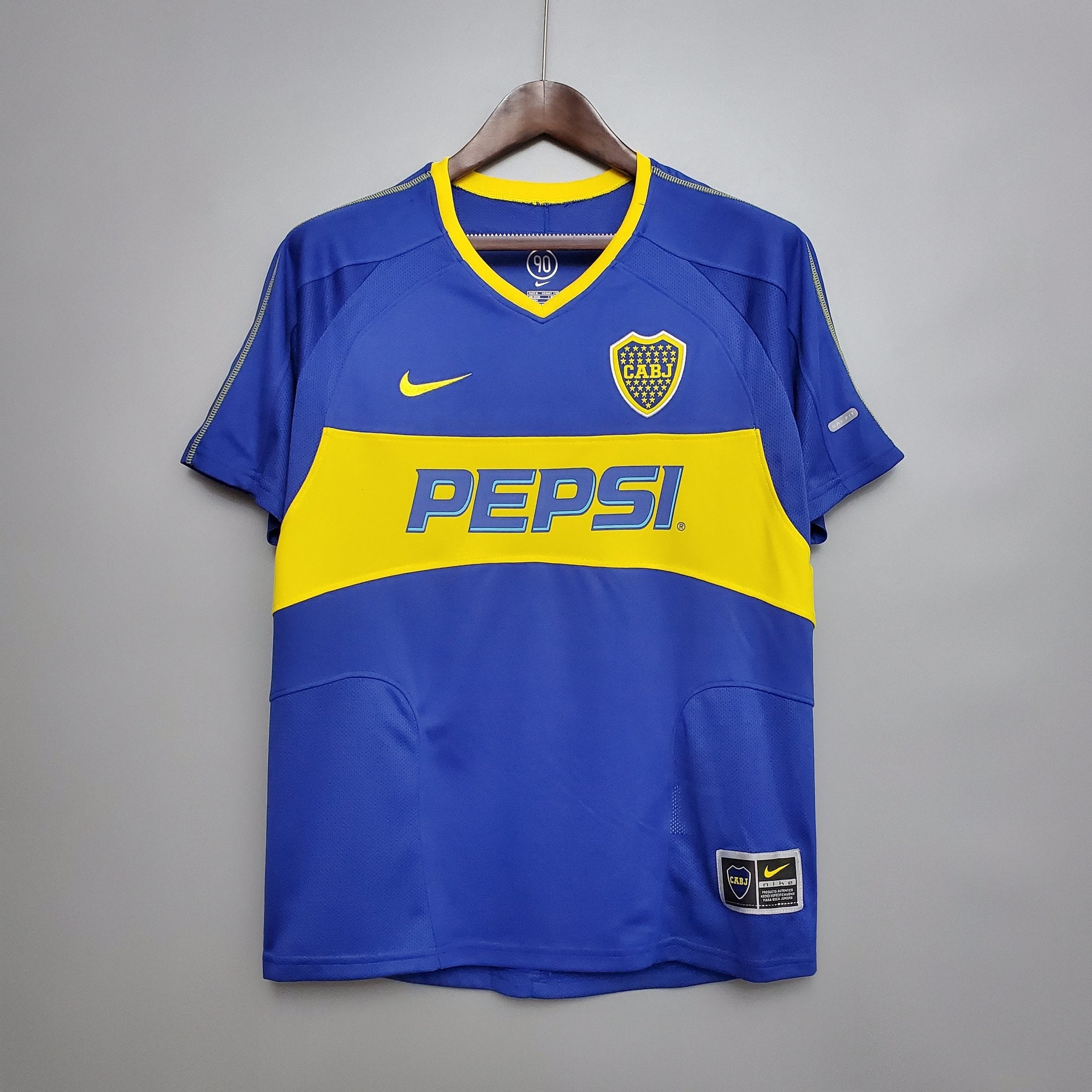 Boca Juniors 2003/04 Retro Heimtrikot