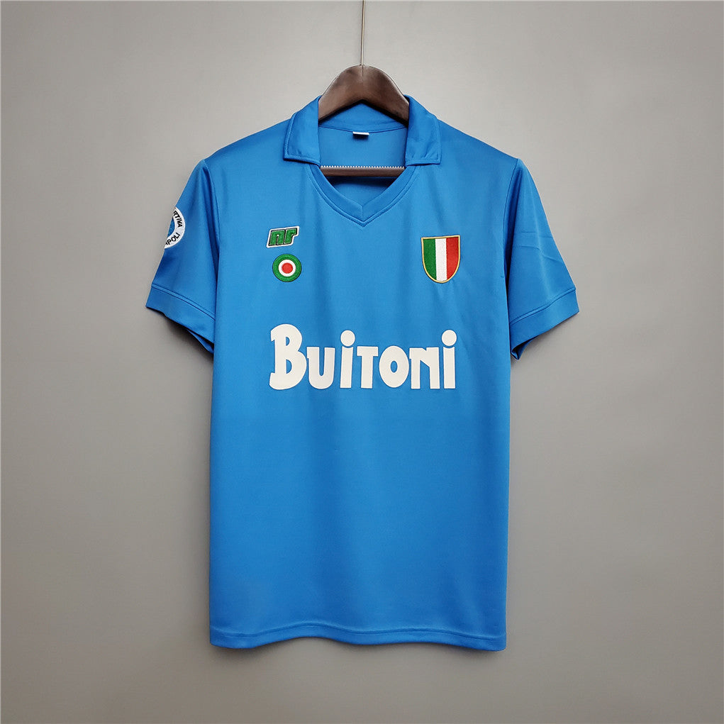 Napoli Retro Heimtrikot Blau