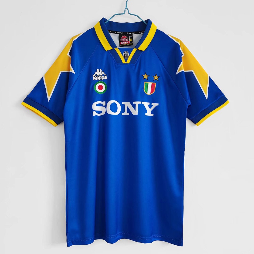 Juventus Retro Away 1995/96 Kurzarm