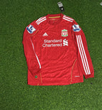 Liverpool 2010/11 Retro Home Jersey Kurz/Lang