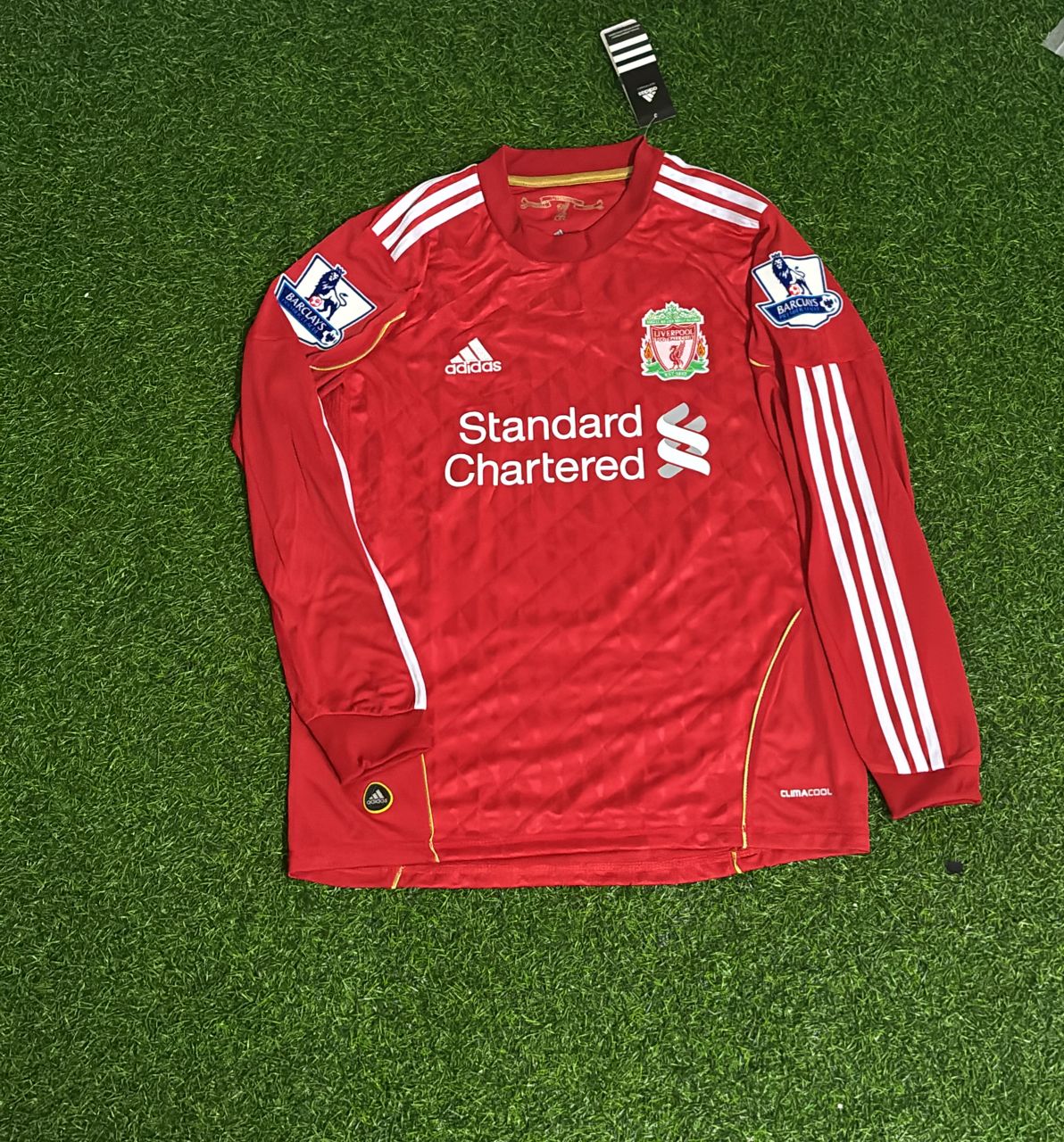 Liverpool 2010/11 Retro Home Jersey Kurz/Lang