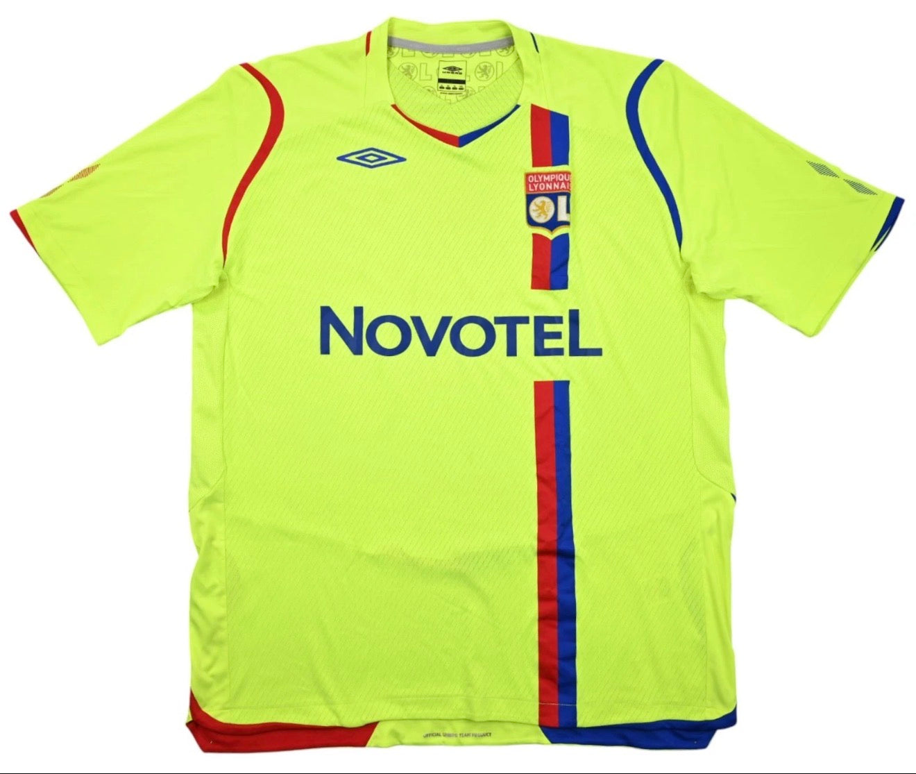 Benzema Olympique Lyon Neon Grün Retro