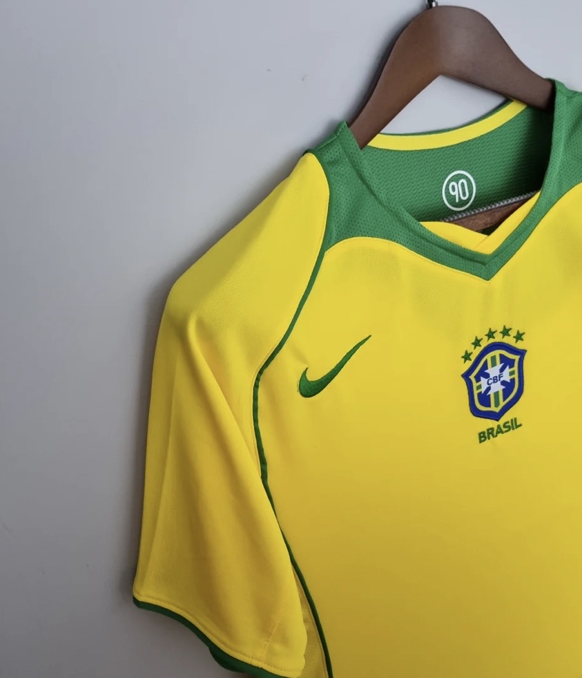Retro Brasilien 2004 Trikot