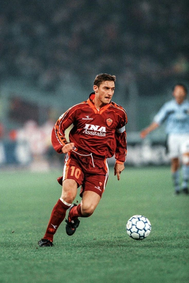 Roma 1999/00 Heim/Auswärts/3.Trikot