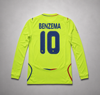 Benzema Olympique Lyon Neon Grün Retro