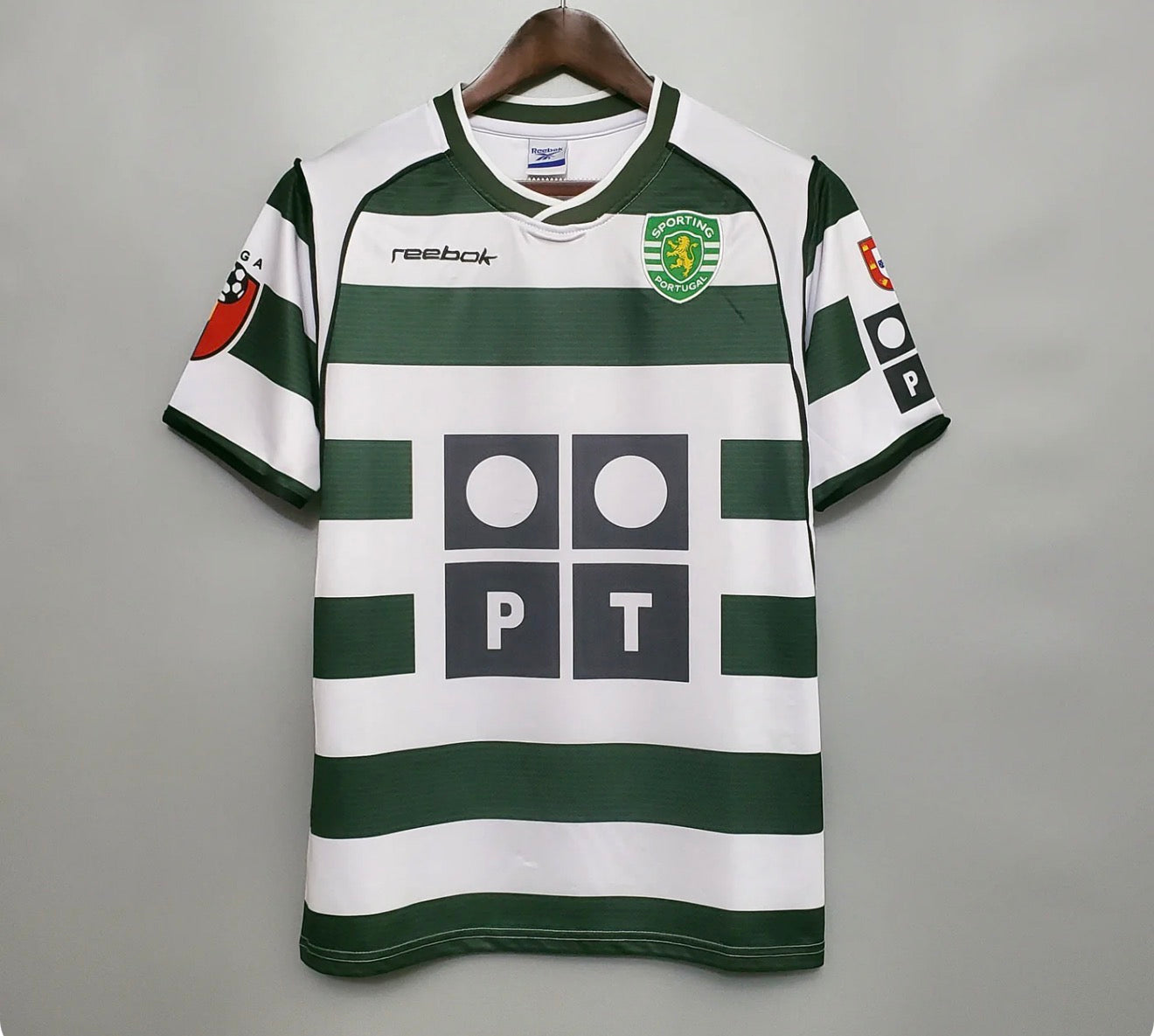 Sporting CP Retro Heim-/Auswärtstrikot 2001/2002